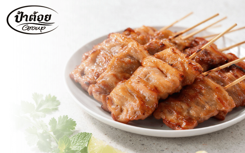 ผลิตหมูปิ้งนมสด OEM